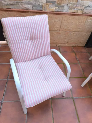 Conjunto jardín sillones y mesa