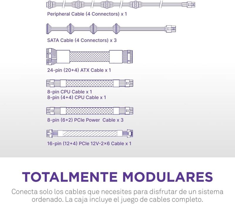 NZXT C1200 Gold ATX 3.1 - Fuente de ali#003599 afbeelding 2