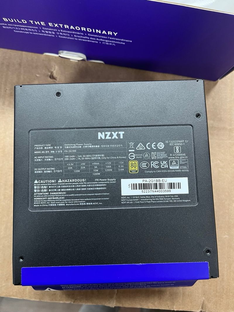NZXT C1200 Gold ATX 3.1 - Fuente de ali#003599 afbeelding 10