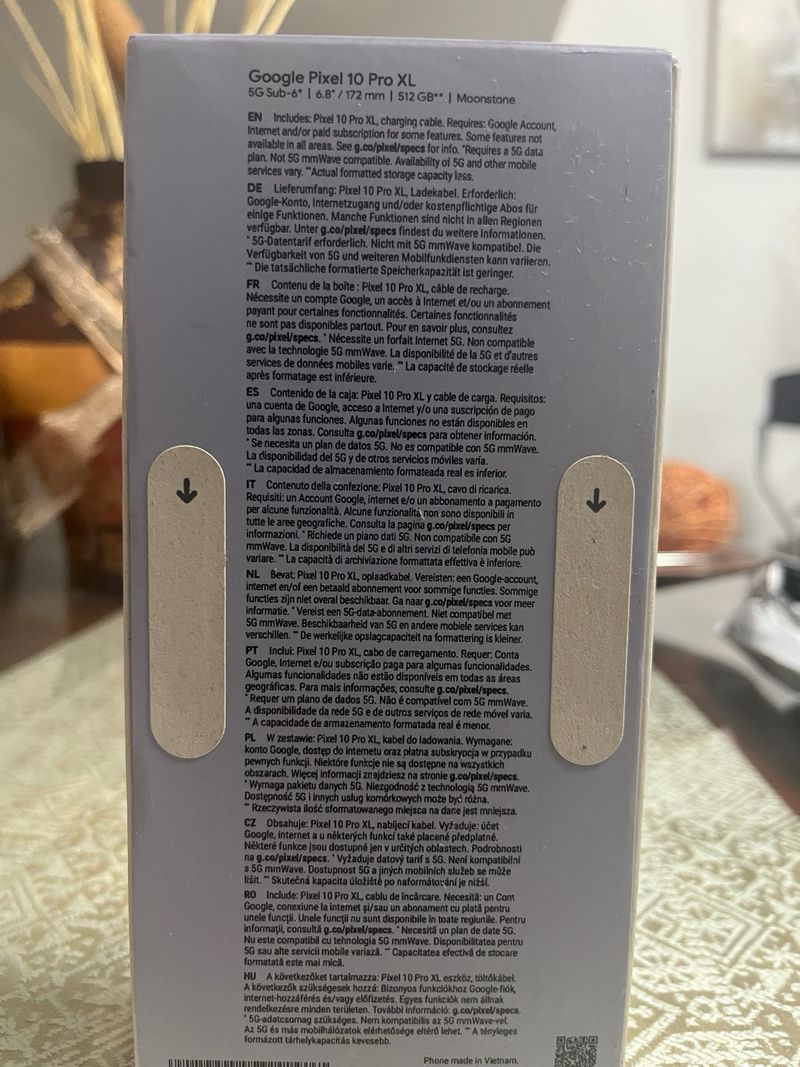 Google Pixel 10 XL 512GB Gris/Plata afbeelding 2