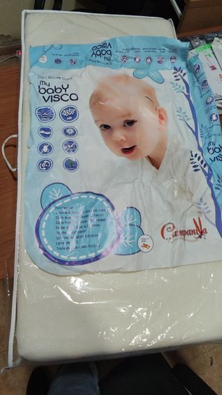 Colchón cuna viscoelástico Campanilla Baby Visco