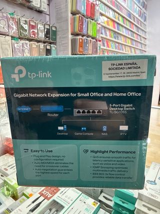 TP-Link TL-SG105S 5-Port Gigabit Switch