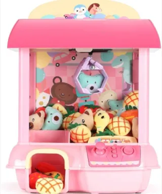 Mini máquina de garras atrapa peluches