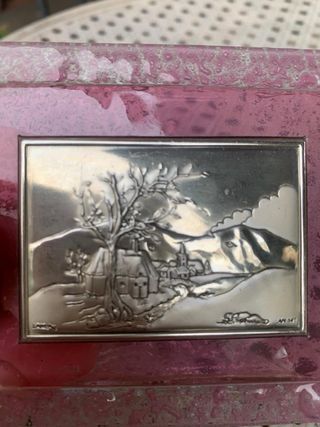 Quadretti decorativi in vetro colorato di Murano