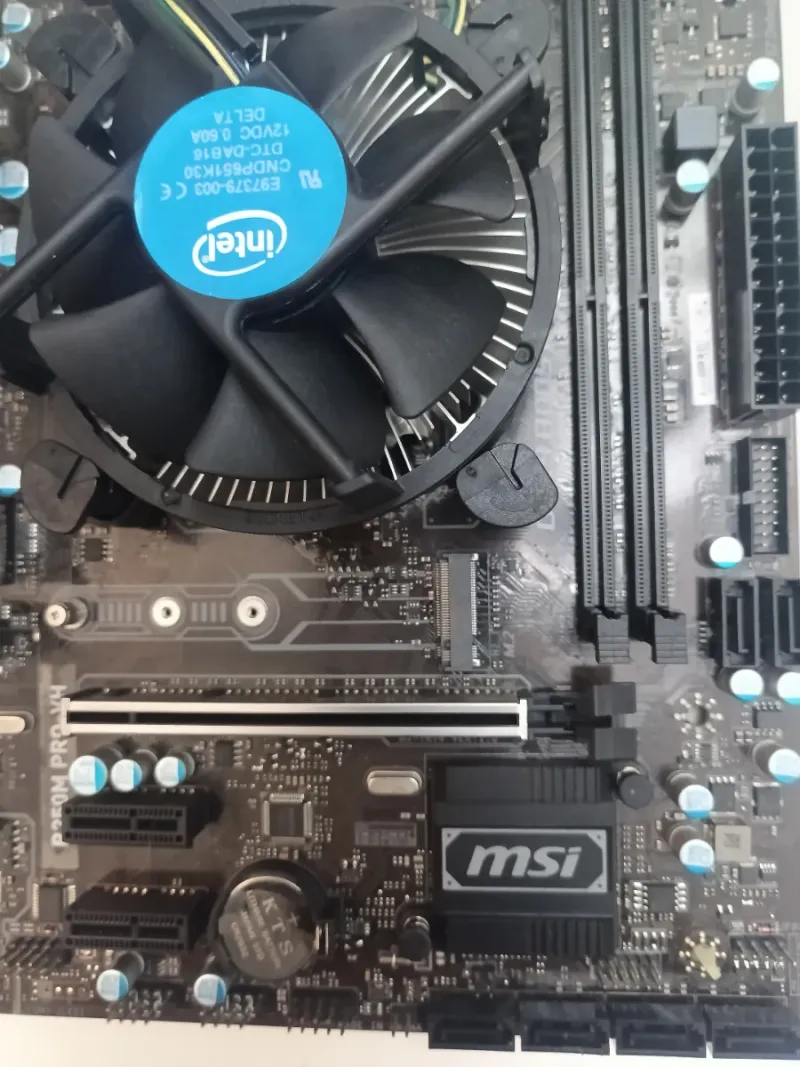 Placa Base MSI B250M PRO-VH + CPU i5-7400 afbeelding 3