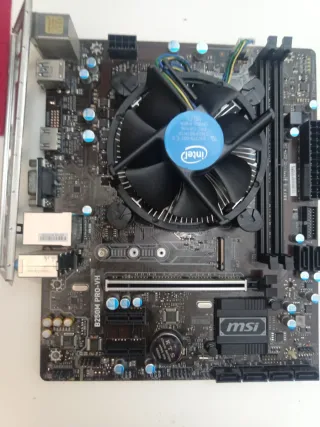 Placa Base MSI B250M PRO-VH + CPU i5-7400