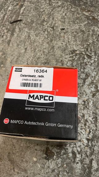 Junta Homocinética Peugeot Citroen Mapco 16364