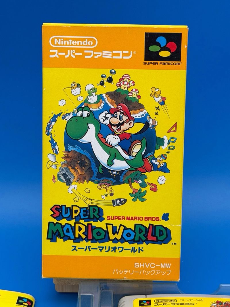 Super Mario World Nintendo Super Famicom afbeelding 2