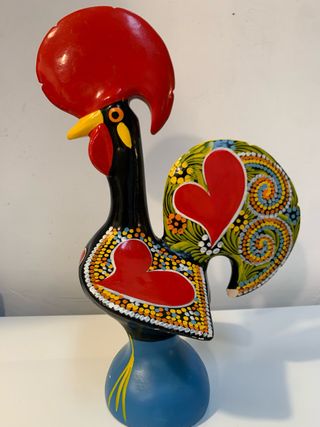 Figura Gallo de Barcelos Cerámica