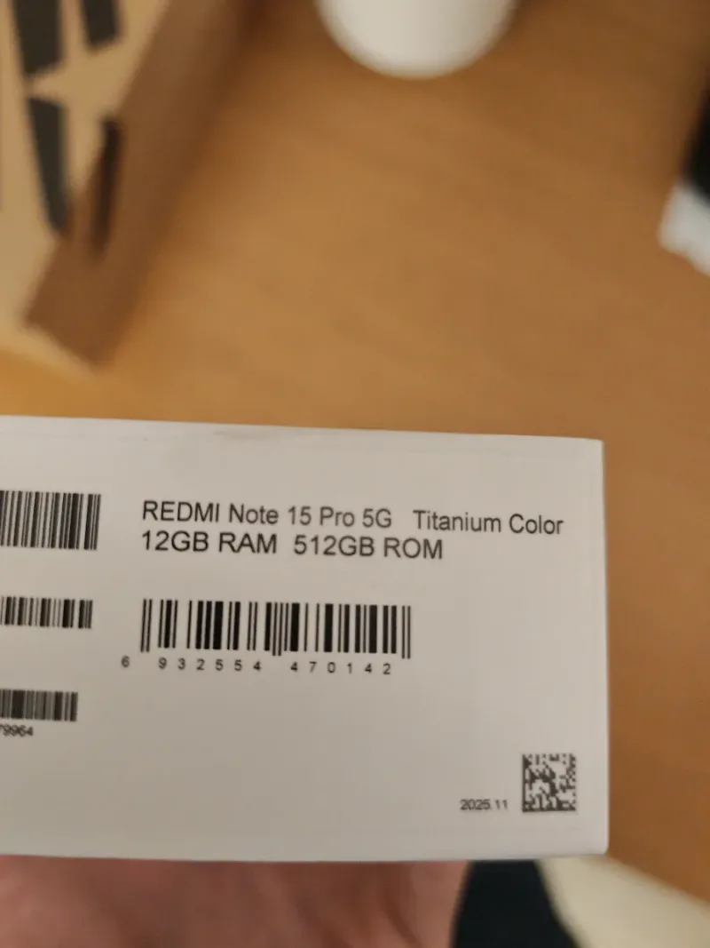 Xiaomi Redmi Note 15 Pro 5G 512GB Titanio afbeelding 4