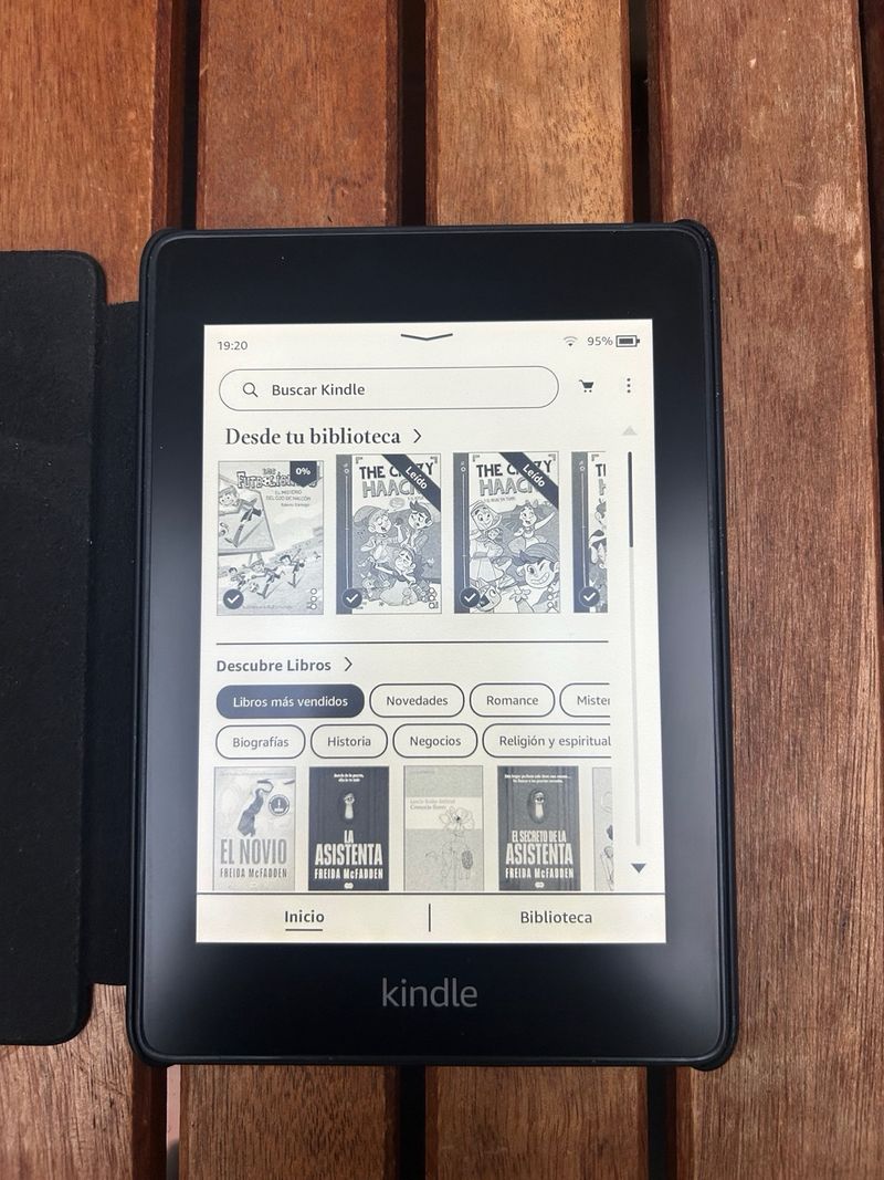 Kindle Paperwhite 10ª Generación con Funda afbeelding 3