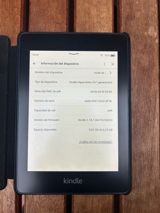 Kindle Paperwhite 10ª Geração c/ Capa