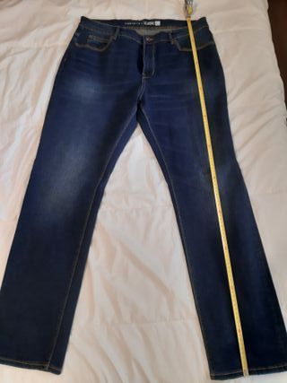 Pantalón vaquero Cortefiel Talla 46 Azul