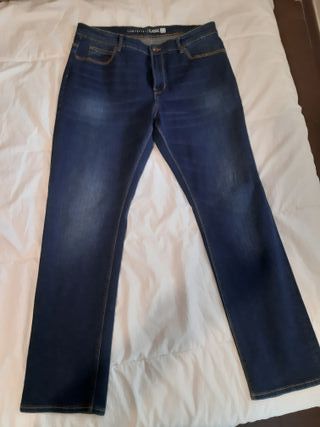 Pantalón vaquero Cortefiel Talla 46 Azul
