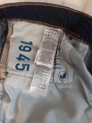 Pantalón vaquero Cortefiel Talla 46 Azul
