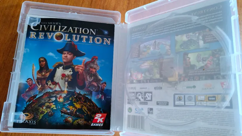 Civilization Revolution PS3 caja+manual afbeelding 2