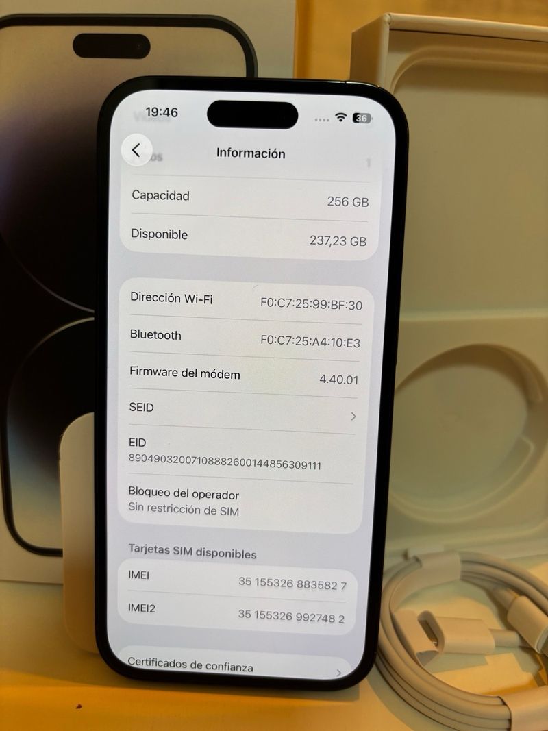 Iphone 14 pro 256GB Como Nuevo afbeelding 4