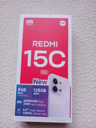 Redmi 15C 5G 128GB Precintado