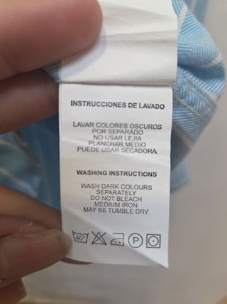 Camisa El Ganso Rayas Talla 42