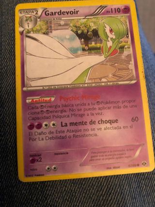 Carta Pokémon Gardevoir Etapa 2 PV 110