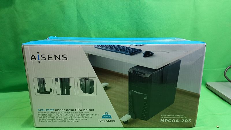 AISENS Soporte Giratorio Antirrobo y Altura Person afbeelding 4