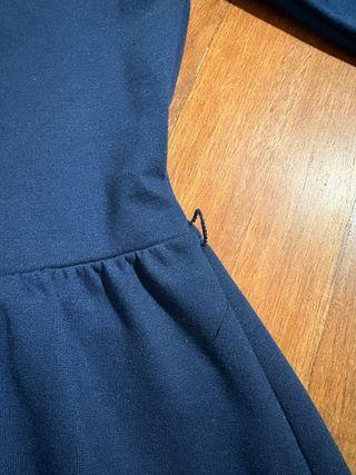 Vestido Stradivarius Azul Marino Talla S