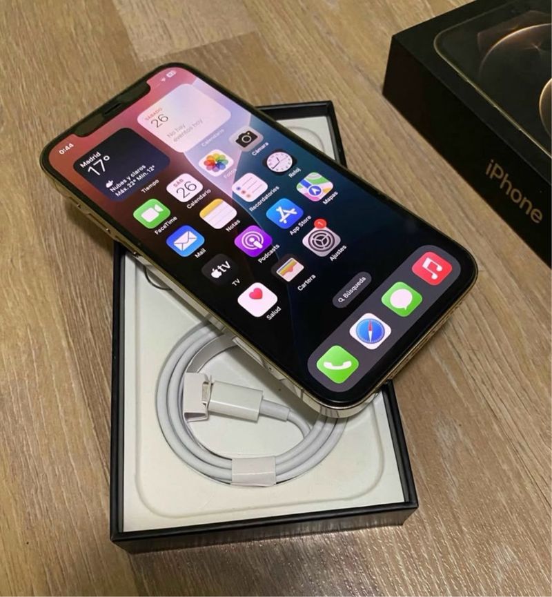 iPhone 12 Pro 128GB Dorado Original afbeelding 4