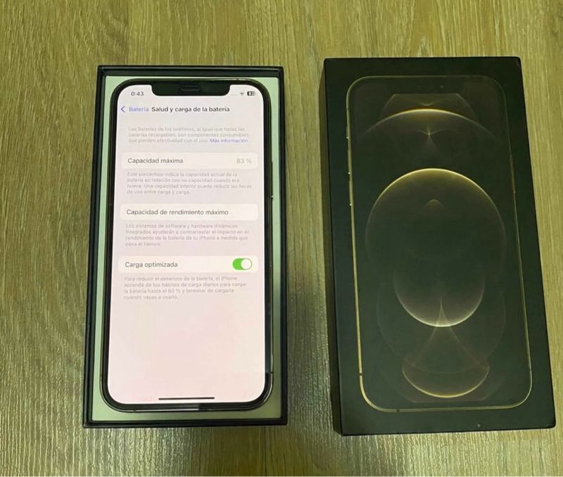 iPhone 12 Pro 128GB Dorado Original afbeelding 8