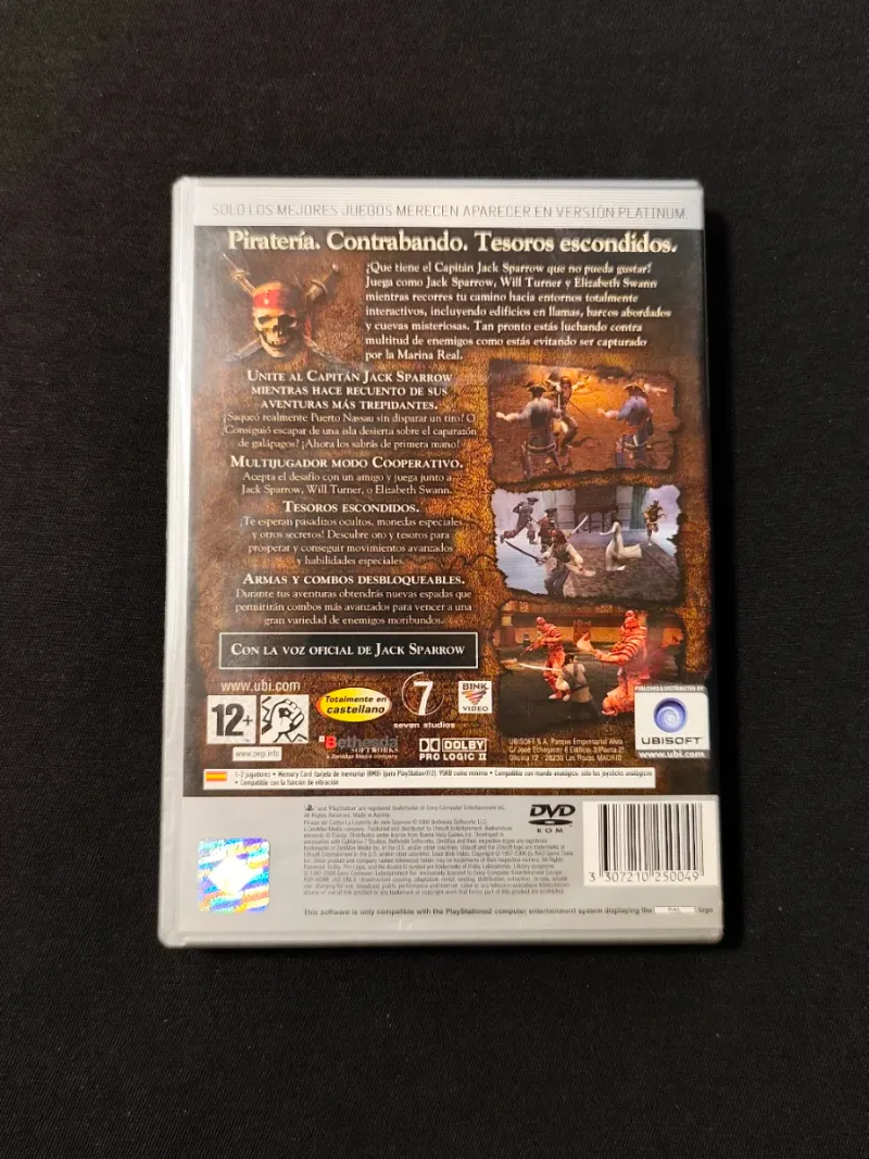 Piratas del Caribe Leyenda de Jack Sparrow. Ps2. afbeelding 3