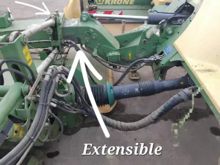 Segadora Krone TRIDENTE/TRIDENT 10,10 mtrs