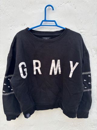 Sudadera GRMY Negra con Bandana