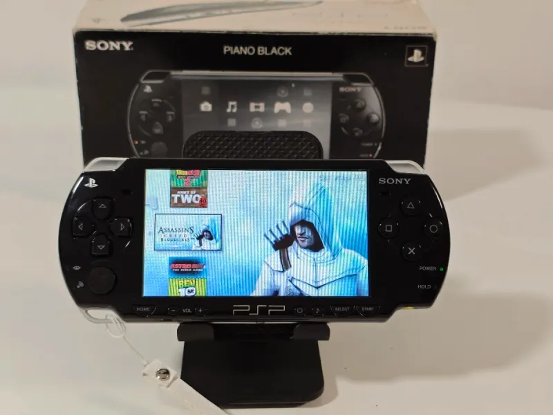 Sony PSP Slim 2004 Piano Black afbeelding 3