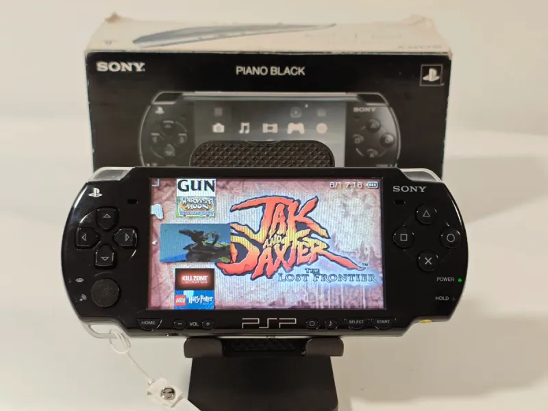 Sony PSP Slim 2004 Piano Black afbeelding 5