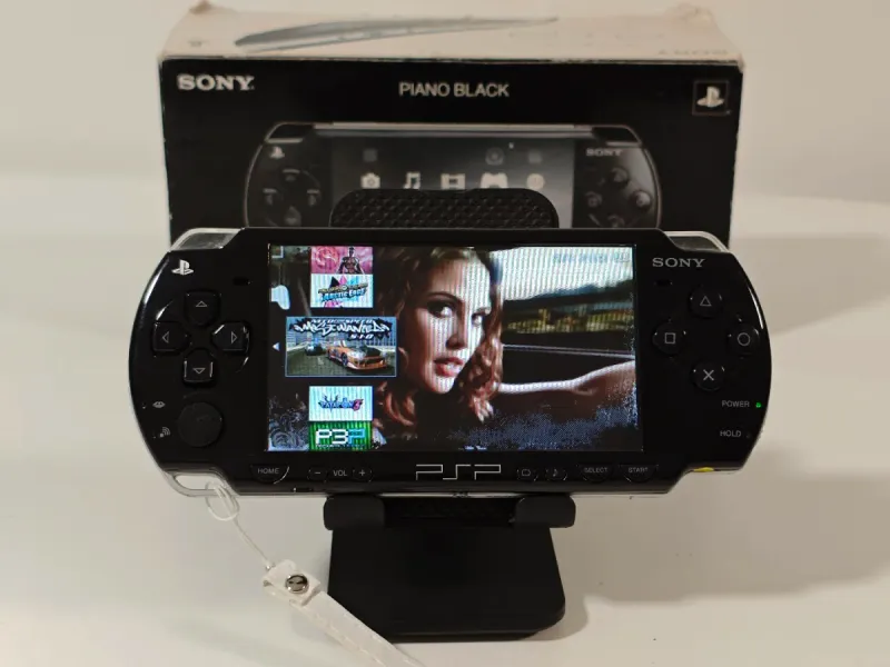 Sony PSP Slim 2004 Piano Black afbeelding 6