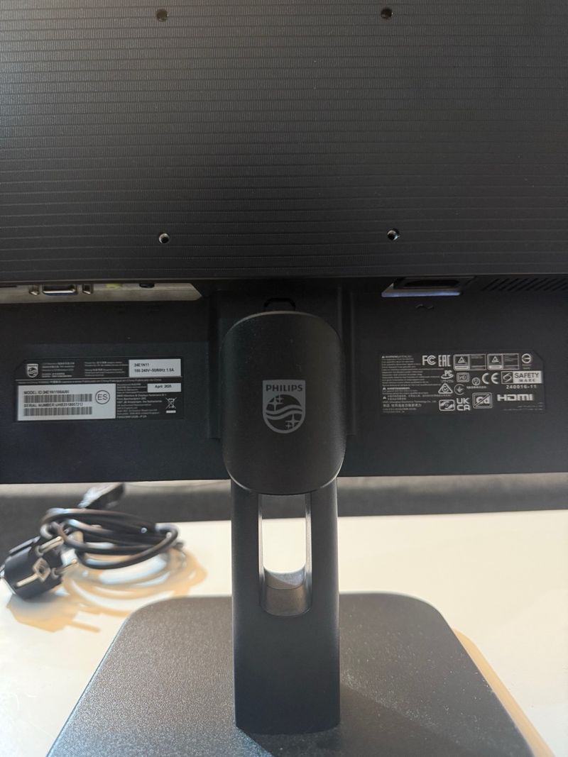 Monitor Philips Negro afbeelding 2