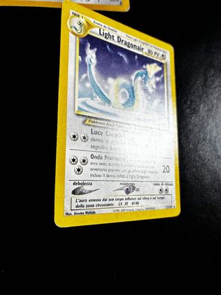 Carte Pokémon Dark Dragonair e Light Dragonair