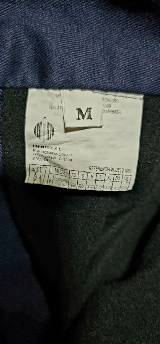 Pantalón de trabajo hombre talla M.