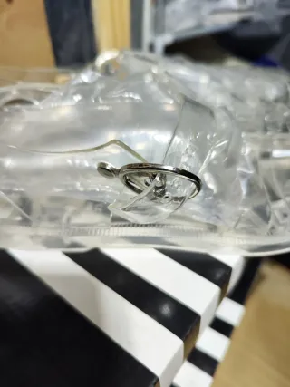 Sandalias cangrejeras transparentes