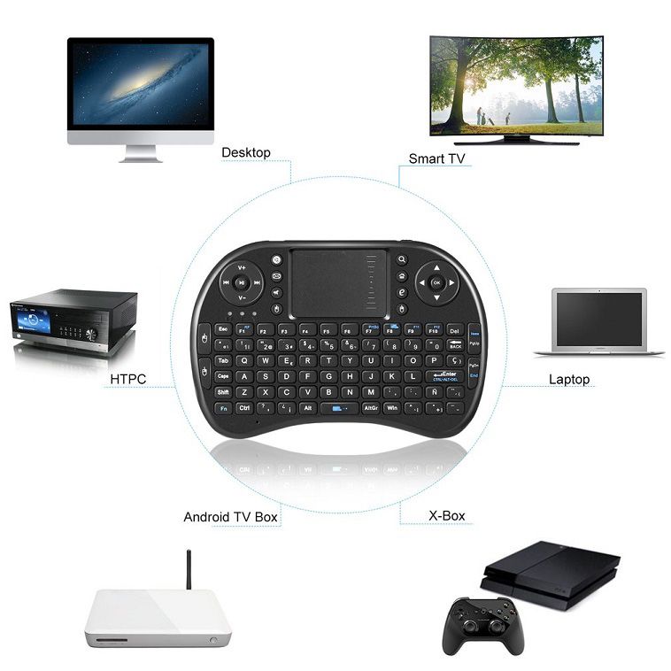 Teclado Inalámbrico Retroiluminado Español afbeelding 3