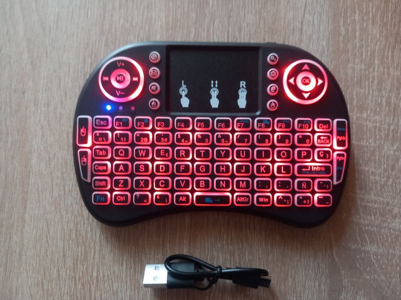 Teclado Inalámbrico Retroiluminado Español afbeelding 2
