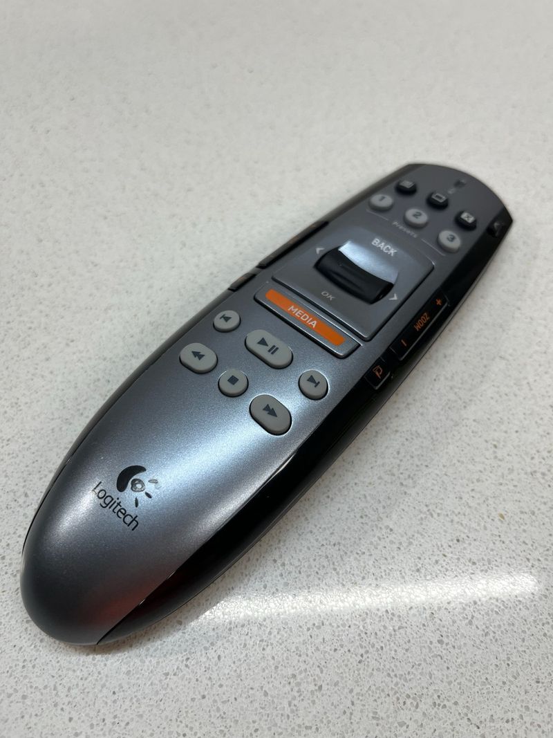 Puntero Logitech Negro/Plateado