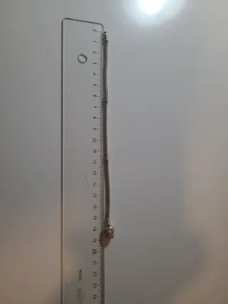 Pulsera Pandora Corazón Plata 19 cm