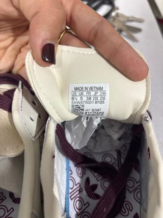 Adidas Samba Beige Burdeos