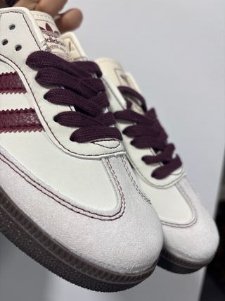 Adidas Samba Beige Burdeos