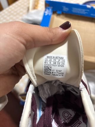 Adidas Samba Beige Burdeos