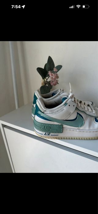 Nike Air Force 1 Shadow Teal White