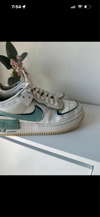 Nike Air Force 1 Shadow Teal White