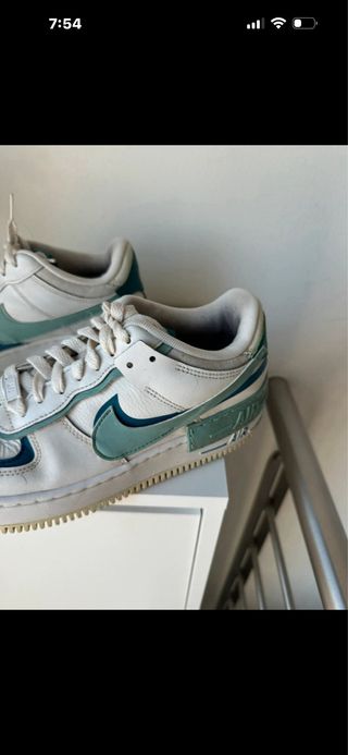 Nike Air Force 1 Shadow Teal White