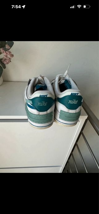 Nike Air Force 1 Shadow Teal White