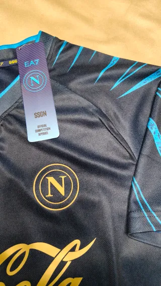 Camisola SSC Napoli EA7 Coca-Cola